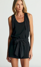 Load image into Gallery viewer, Sundays - Scarlett Tie-Waist Knit Shorts - Black
