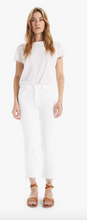 Load image into Gallery viewer, MOTHER - The Insider Crop Step Fray Denim Jeans - Fairest of Them All
