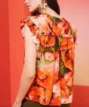 Load image into Gallery viewer, Marie Oliver - Phoebe Short Sleeve Blouse - Shell Fan
