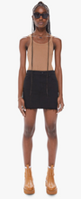 Load image into Gallery viewer, Mother - High Waisted Smokin&#39; Double Micro Fray Skirt - Pitch
