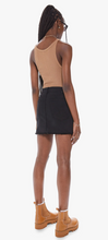 Load image into Gallery viewer, Mother - High Waisted Smokin&#39; Double Micro Fray Skirt - Pitch
