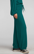 Load image into Gallery viewer, Chaser - Ribbed Knit Blouson Hem Joggers - Emerald
