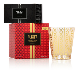 NEST - Holiday Classic Candle & Matchbox Set - Holiday