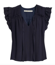 Load image into Gallery viewer, Marie Oliver - Phoebe Silk Blend Sleeveless Blouse - Midnight
