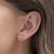 Load image into Gallery viewer, Girls Crew - Peach Stud Earrings

