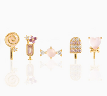 Load image into Gallery viewer, Girls Crew - Sweet Tooth Stud Earrings Set
