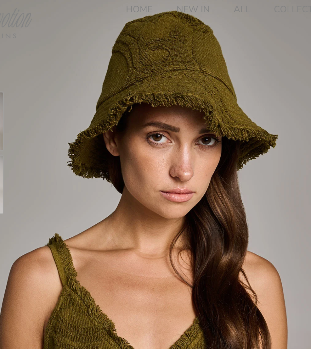 Devotion Twins - Carved French Terry Bucket Hat