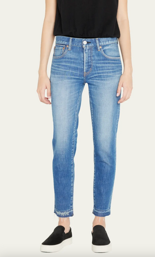 Moussy Vintage - Clarence Skinny Straight Leg Denim Jeans - Lt Blue