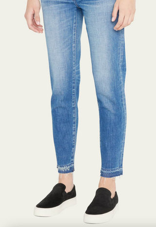 Moussy Vintage - Clarence Skinny Straight Leg Denim Jeans - Lt Blue