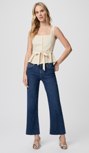 Load image into Gallery viewer, Paige - Leenah High-Rise Wide Leg Ankle Cropped Denim Jeans - Everywhere
